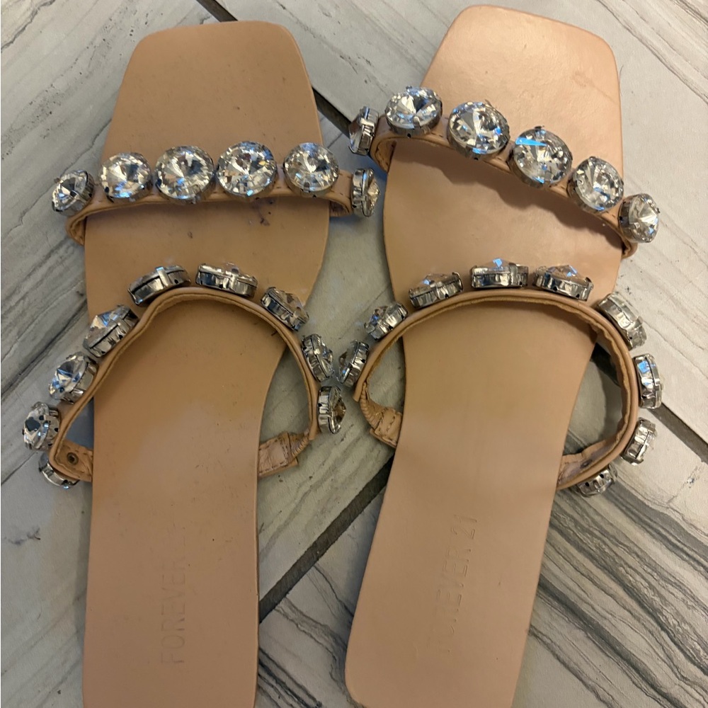 Rhinestone sandals
